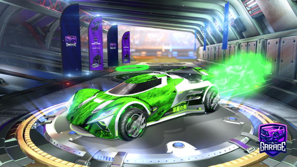 A Rocket League car design from MJPlayz243016