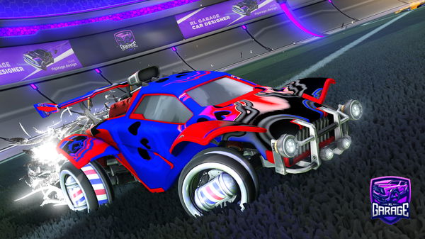 A Rocket League car design from squishynuggets