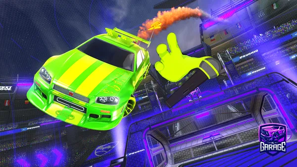 A Rocket League car design from trooper7019