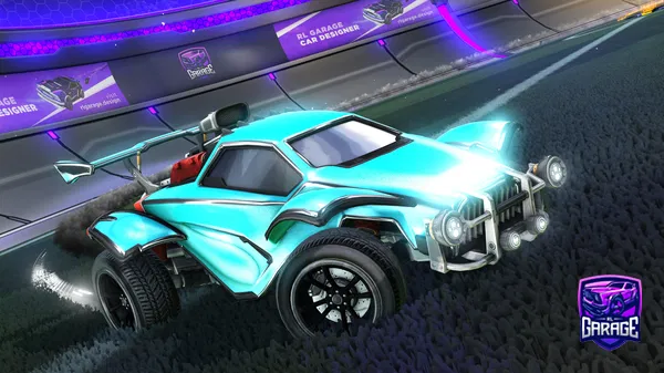 A Rocket League car design from BOBALOBAYOUS