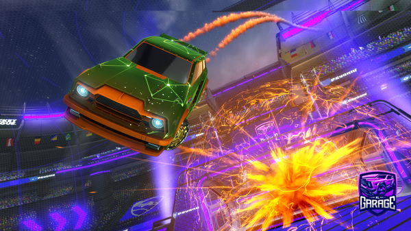 A Rocket League car design from Mat_Sonfly