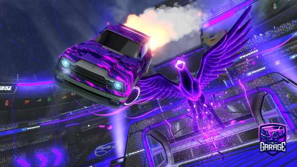 A Rocket League car design from MysticisedDragon