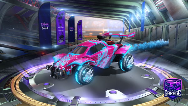 A Rocket League car design from Snipz6