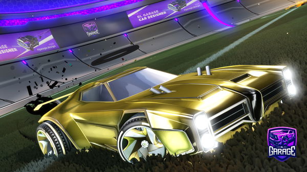 A Rocket League car design from POPUSK-X-DOMOY66