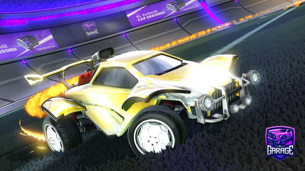 A Rocket League car design from user939472984