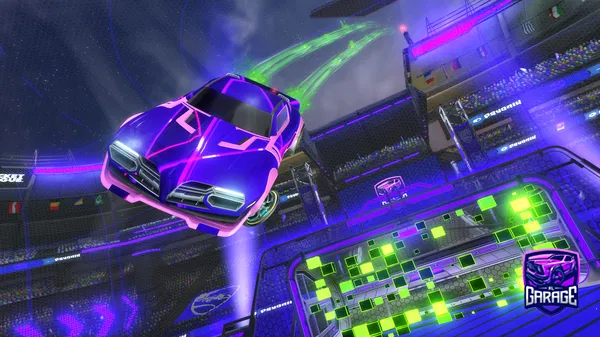 A Rocket League car design from mori321123