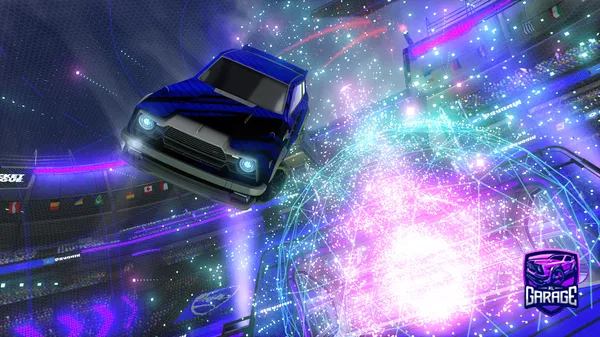 A Rocket League car design from Yeyeeeeeee