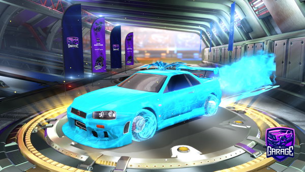 A Rocket League car design from Ninja_potato_11