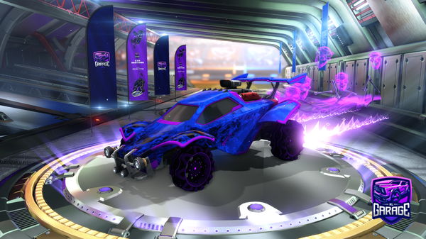A Rocket League car design from meontophildake