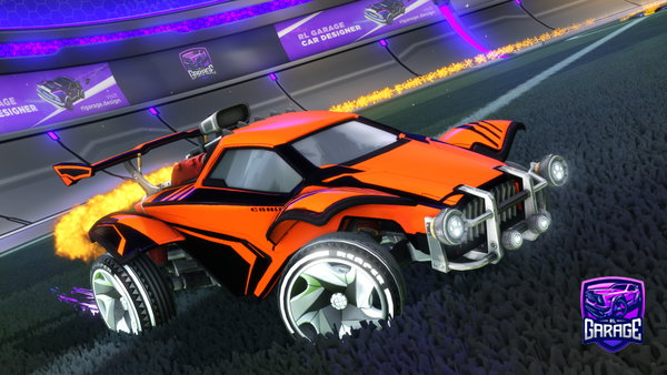 A Rocket League car design from sscdtho
