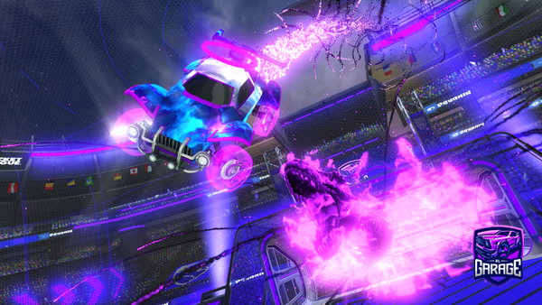 A Rocket League car design from rzscwlnd