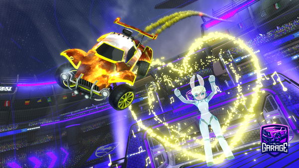 A Rocket League car design from Sulfire