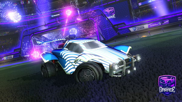 A Rocket League car design from Makitabazerka64