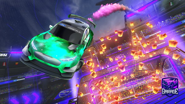 A Rocket League car design from renbu