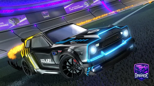 A Rocket League car design from dargon2147