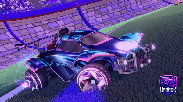 A Rocket League car design from Hey4093