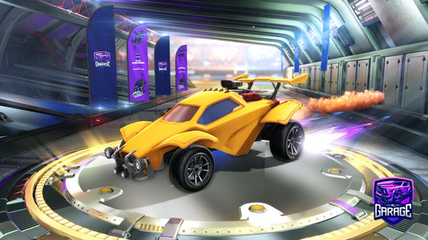 A Rocket League car design from ShooterinoS