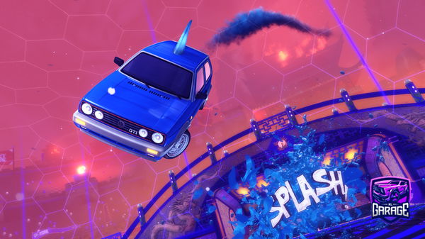 A Rocket League car design from RizzKingRecks