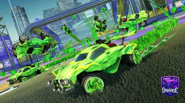 A Rocket League car design from TensiveZexal