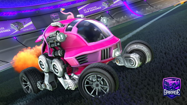 A Rocket League car design from SKYBLUEARMY