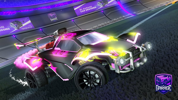 A Rocket League car design from Sweety_Muffinz