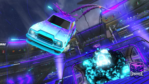 A Rocket League car design from Tzyn