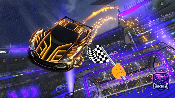 A Rocket League car design from R280