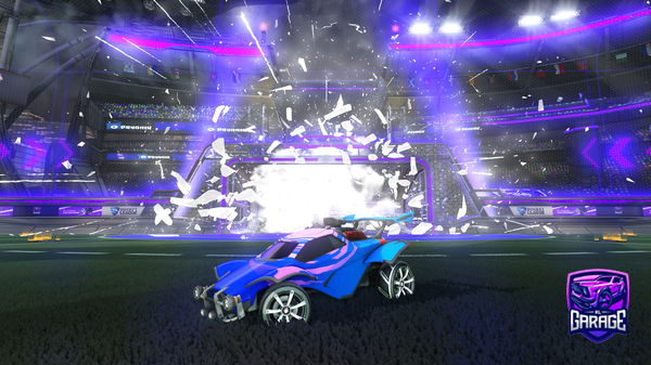 A Rocket League car design from RLGarage