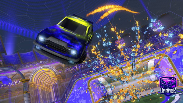 A Rocket League car design from MrNifty