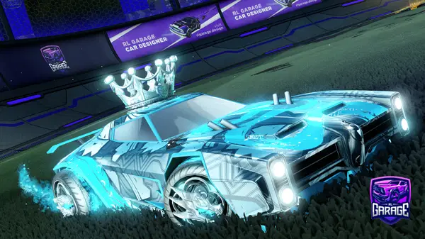 A Rocket League car design from abspielen