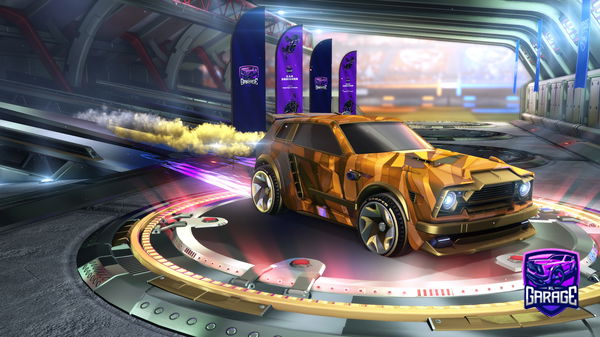 A Rocket League car design from Whirli