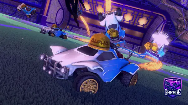 A Rocket League car design from Wafezz