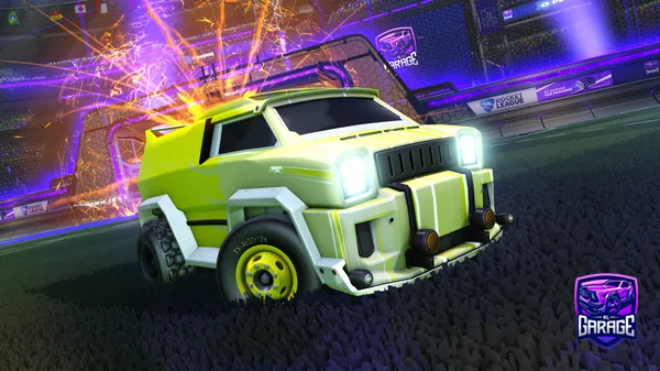 A Rocket League car design from Pokeninja_