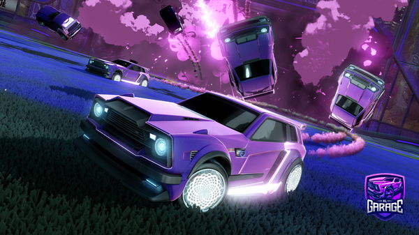 A Rocket League car design from Jazz09