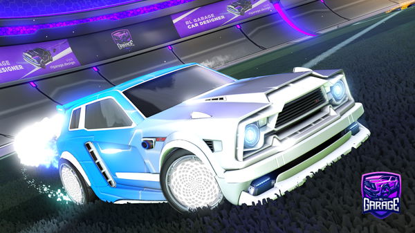 A Rocket League car design from MonkayMonkay