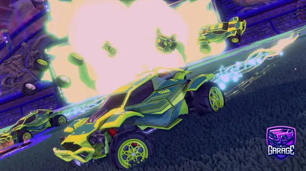 A Rocket League car design from RebelRacer99