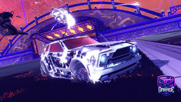 A Rocket League car design from KingOfThaWolves_