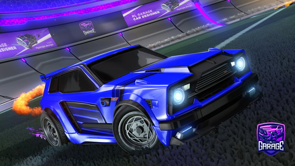 A Rocket League car design from dilute-leaflet
