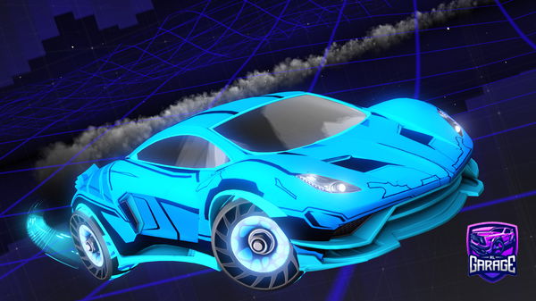 A Rocket League car design from y_no_caca