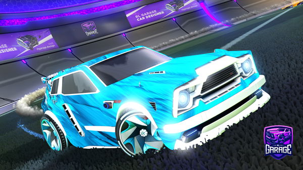 A Rocket League car design from Destroyerturtle9