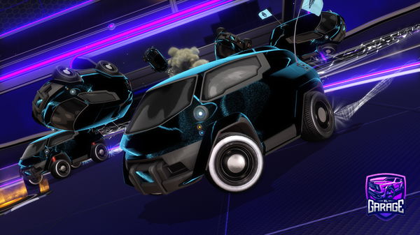 A Rocket League car design from Ayvury