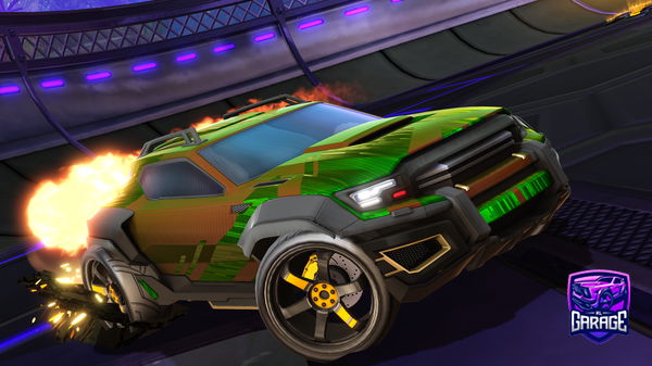 A Rocket League car design from MidKnight_171