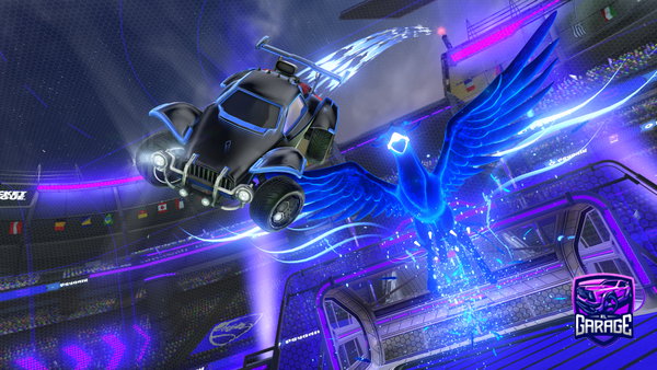 A Rocket League car design from krispy933