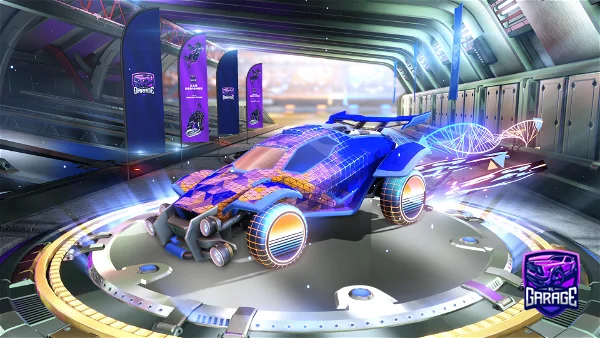 A Rocket League car design from EpicPigeonGaming