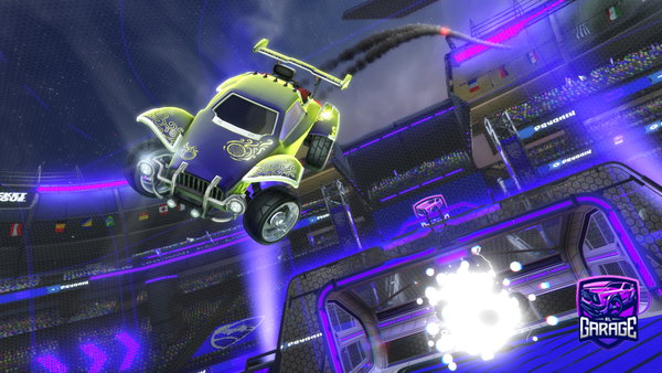 A Rocket League car design from KillerDrift