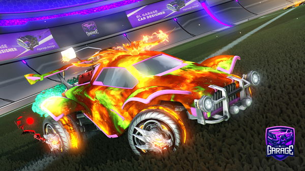 A Rocket League car design from liiceice