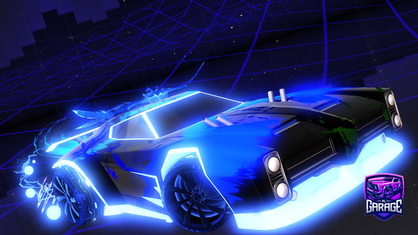 A Rocket League car design from abspielen