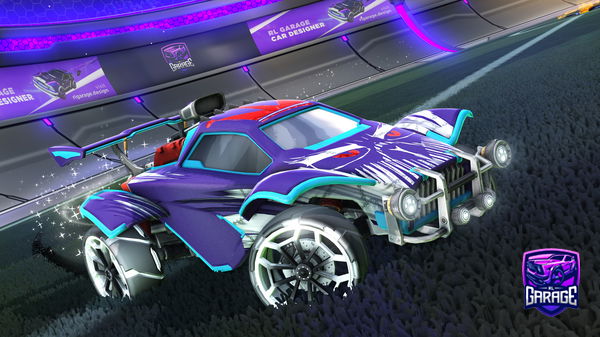 A Rocket League car design from CurtyRagsdude