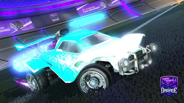A Rocket League car design from Fennec224