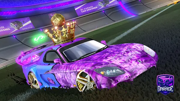A Rocket League car design from marwan_1213